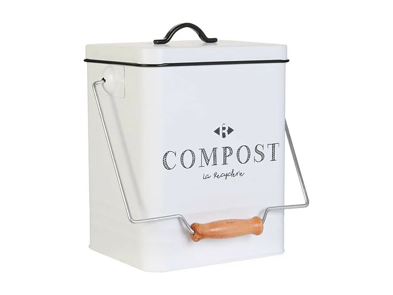 Contenedor de compost vintage de 5 litros