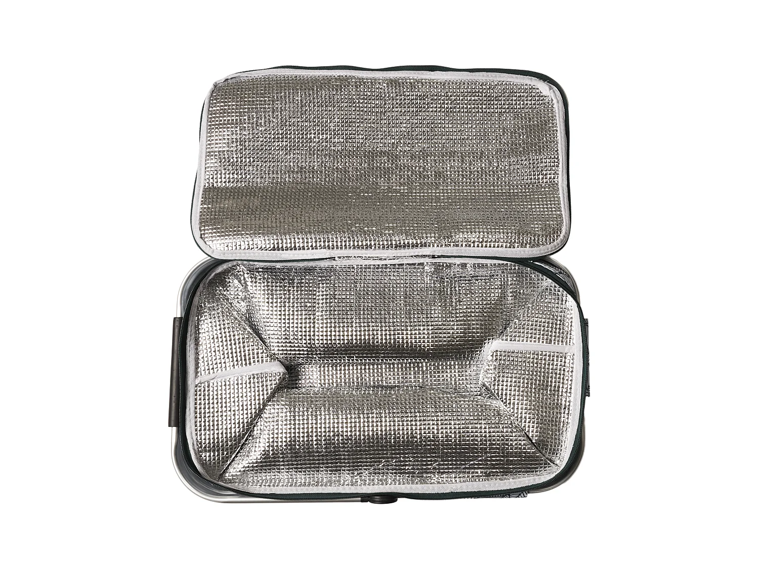 Panier Pique Nique Fraicheur Zeste 25l Gris, Jaune, Blanc