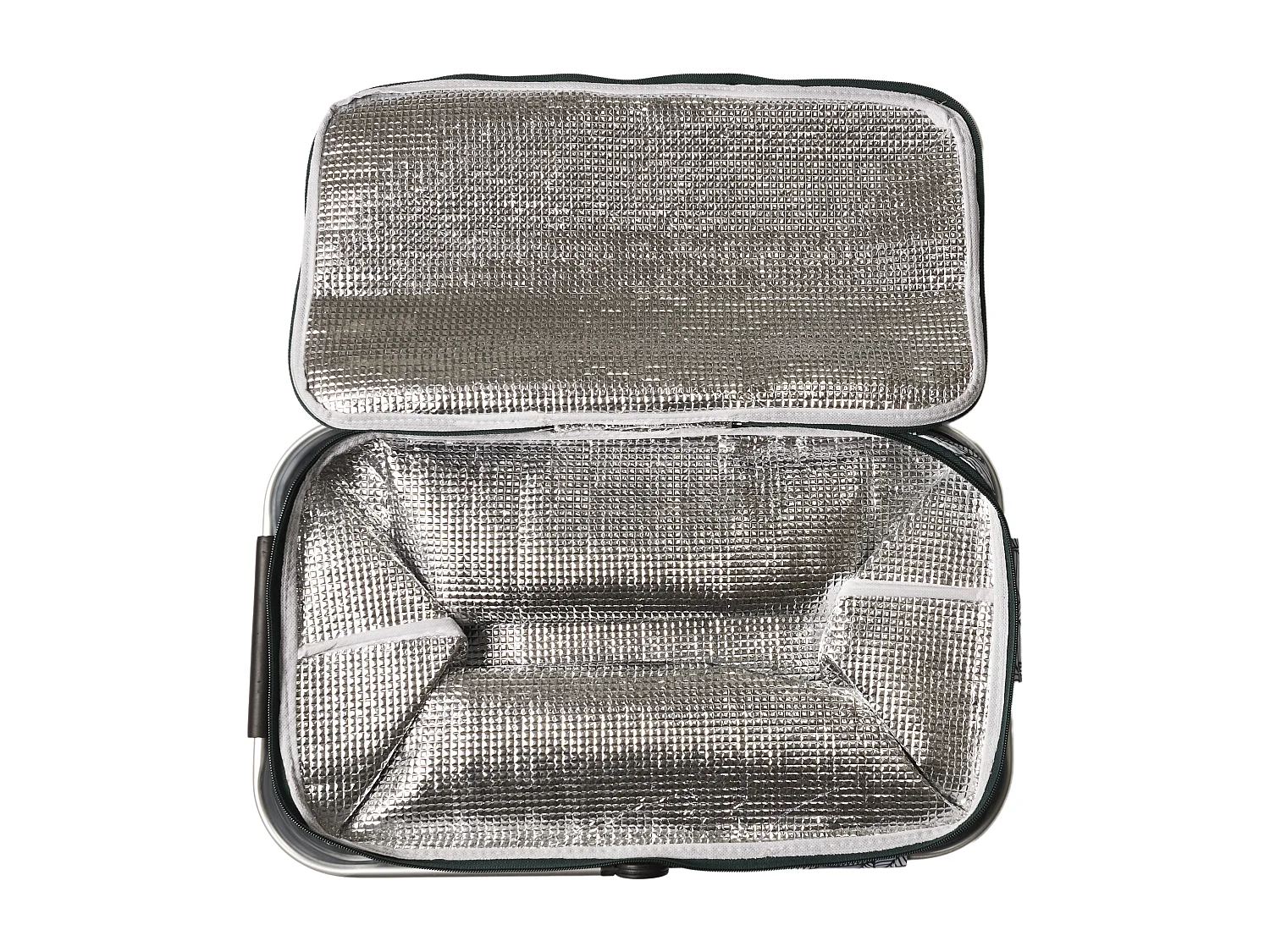 Panier Pique Nique Fraicheur Zeste 25l Gris, Jaune, Blanc