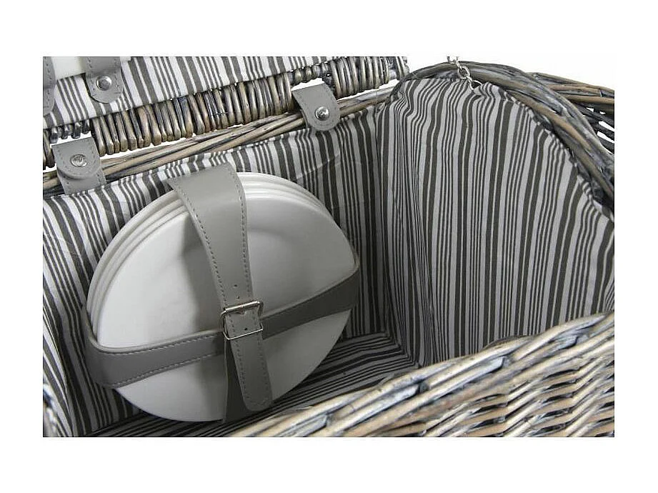 Panier pique-nique isotherme en osier