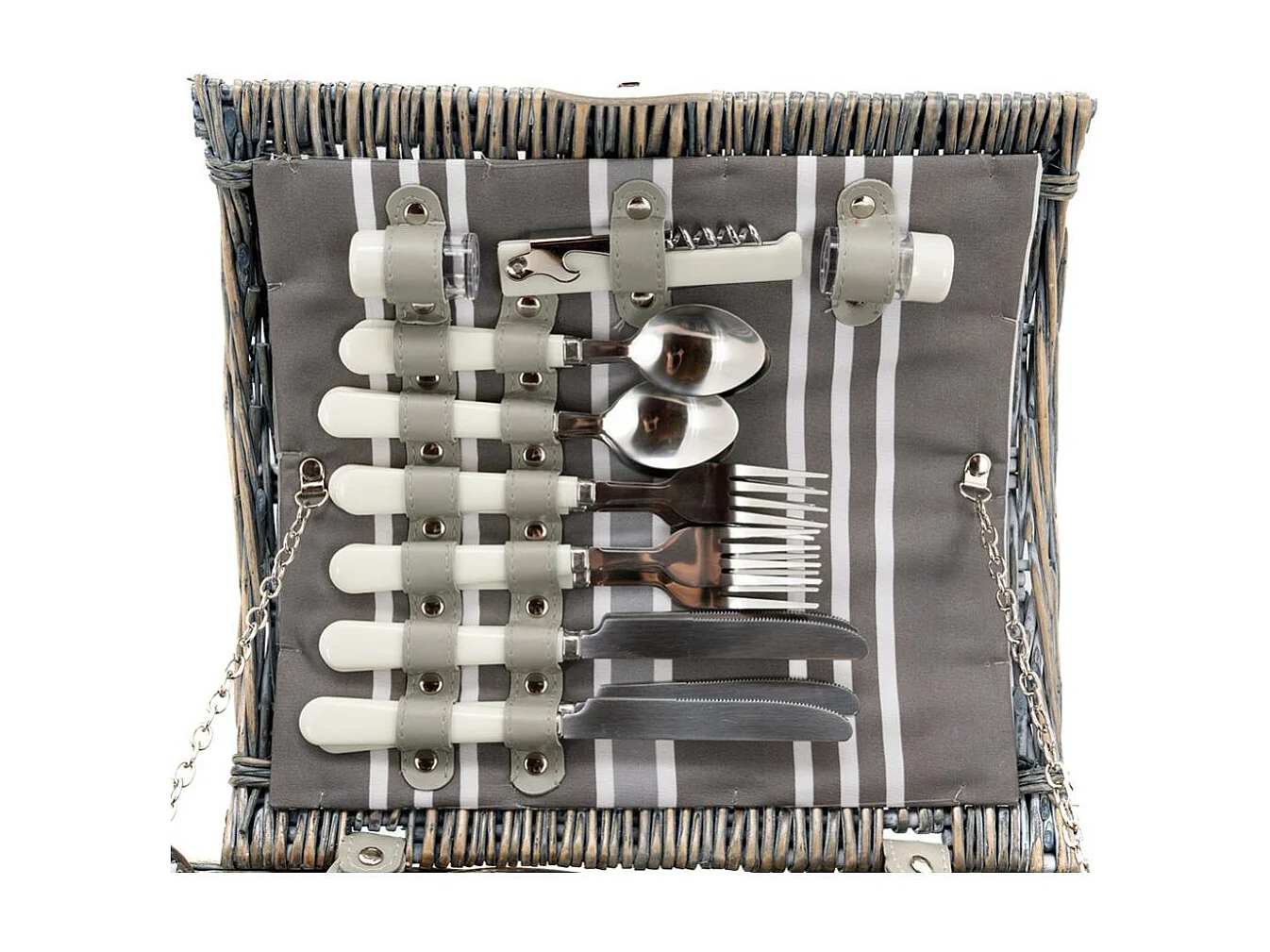 Panier pique-nique isotherme en osier