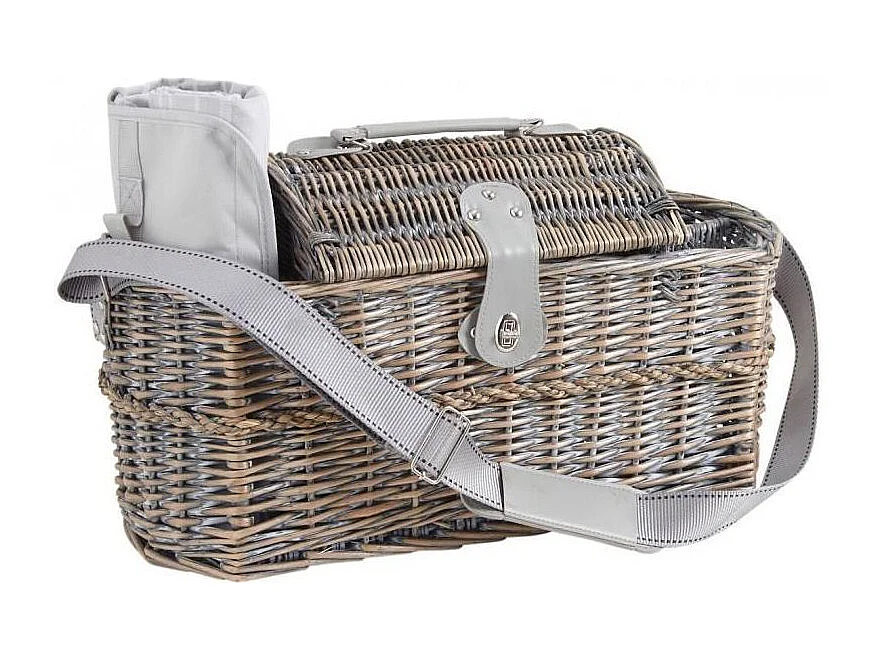 Panier pique-nique isotherme en osier