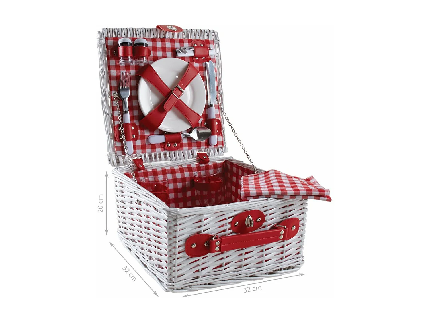 Mini valise pique-nique 2 couverts Lova