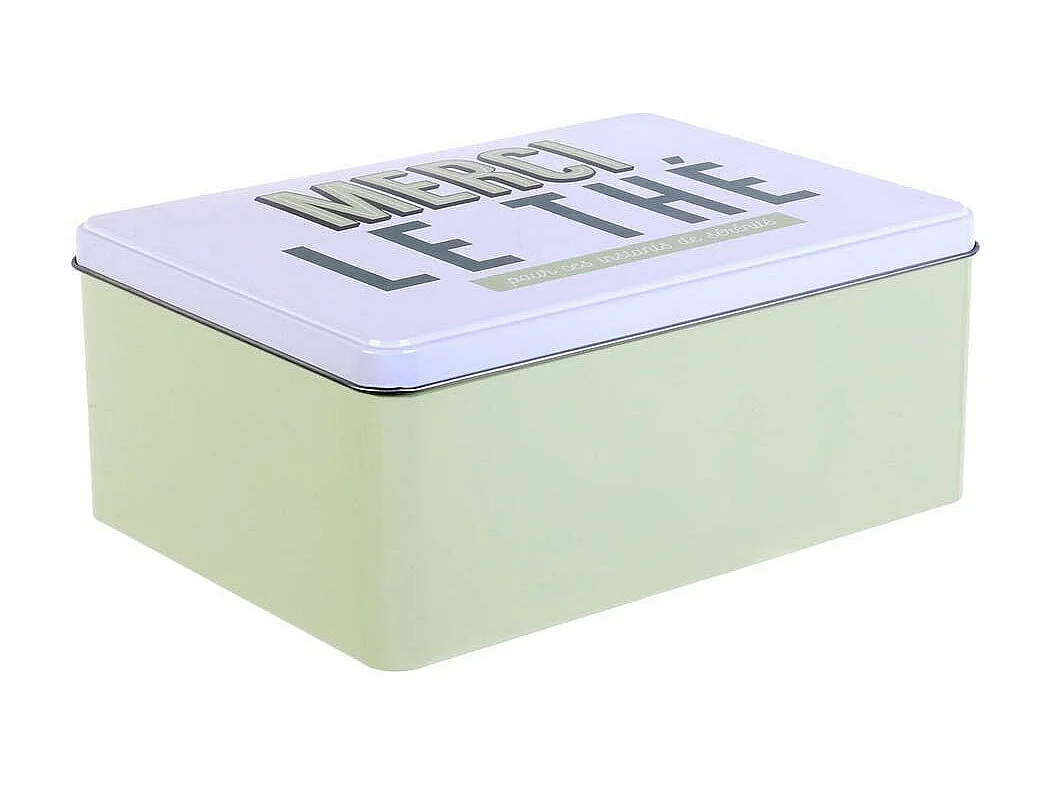 Caja de almacenamiento La caja de té