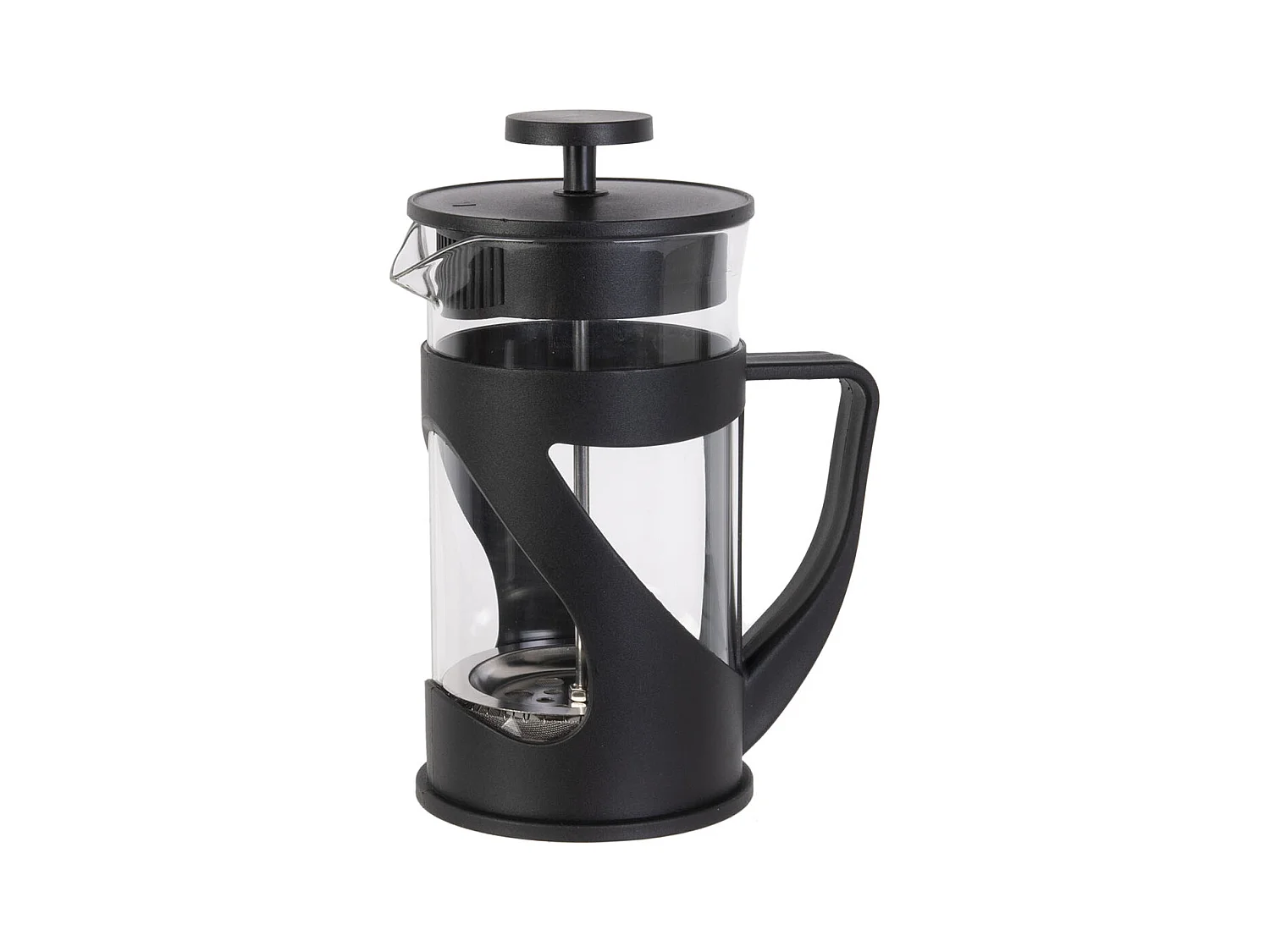 Cafetiere A Piston Noir 60cl 5 Tasses Noir
