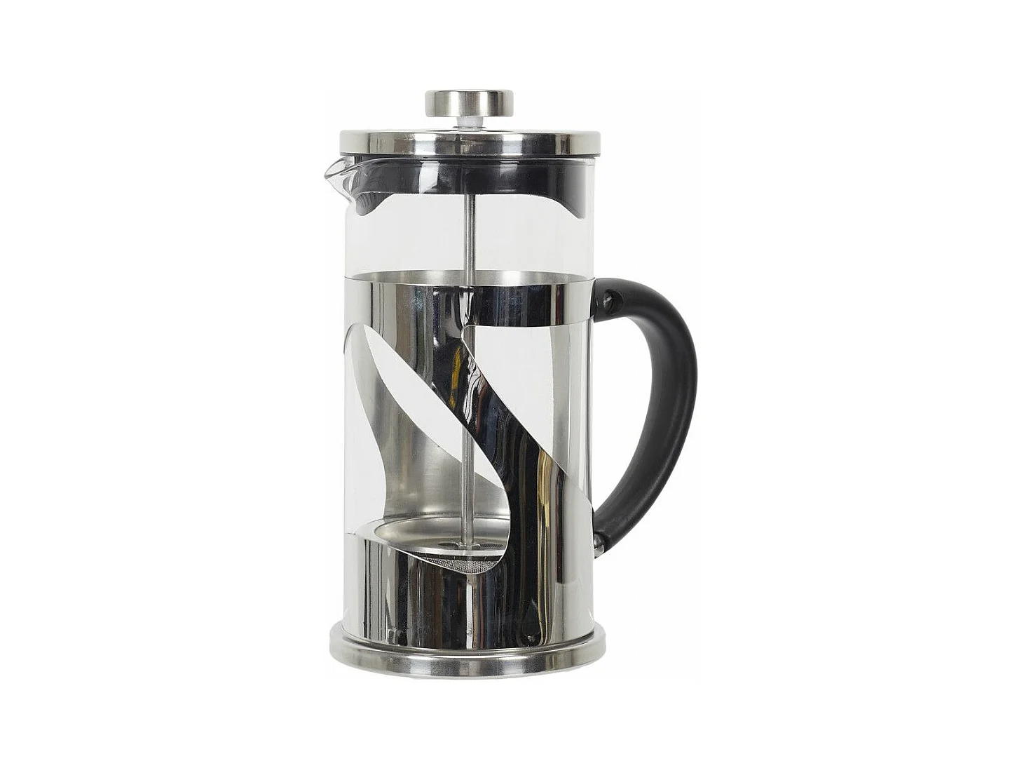 Cafetière à piston en métal - 60 CL - Gris