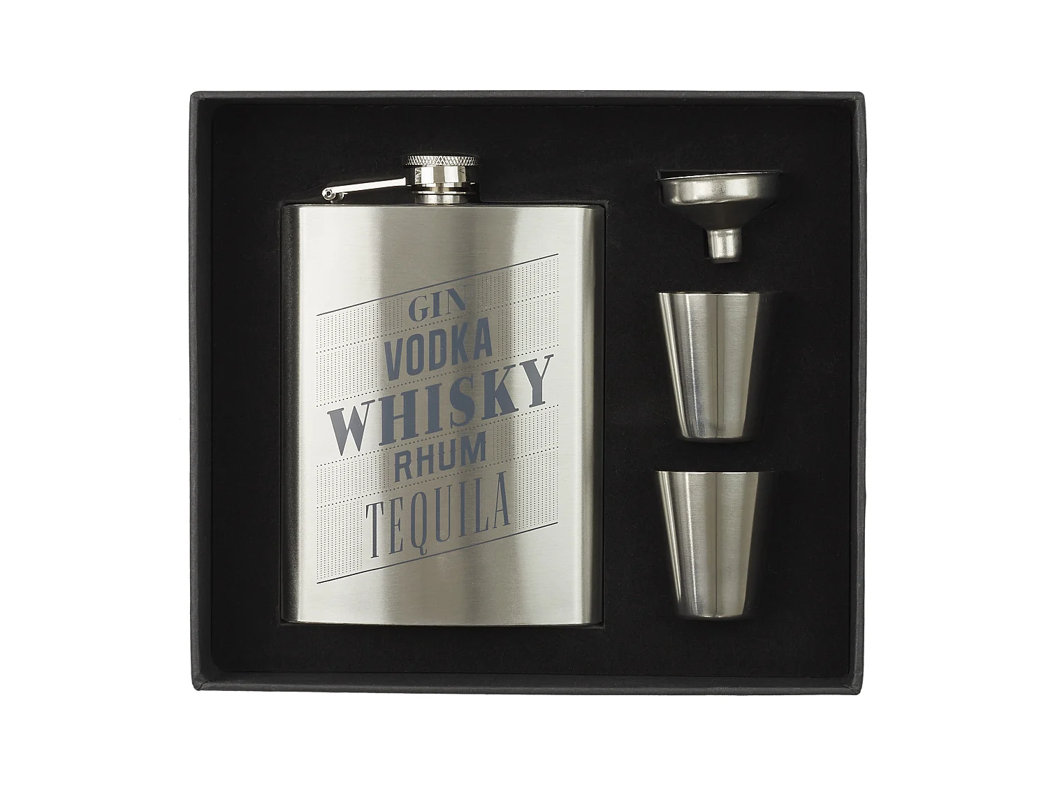 9fiole A Whisky Avec Shooter X2 Et Entonnoir