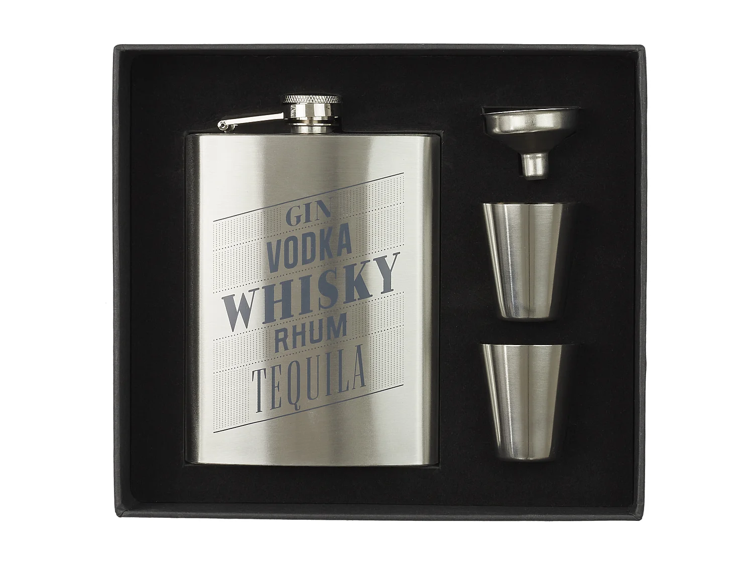 9fiole A Whisky Avec Shooter X2 Et Entonnoir