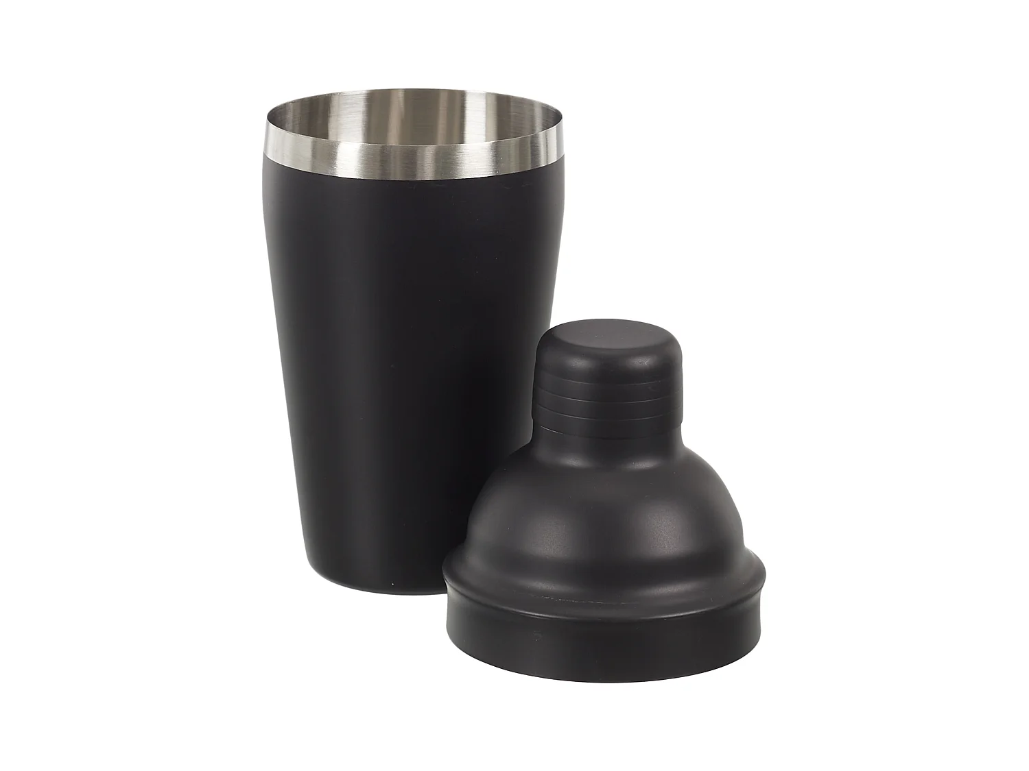 Coffret A Cocktail 4 Accessoires Noirs Noir