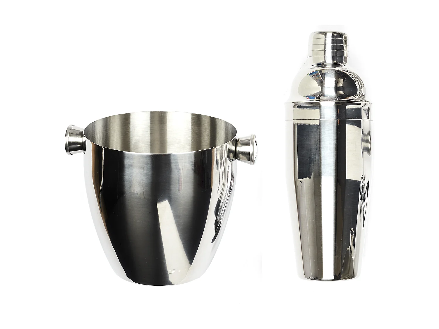 Set A Cocktail 16 Accessoires Argent