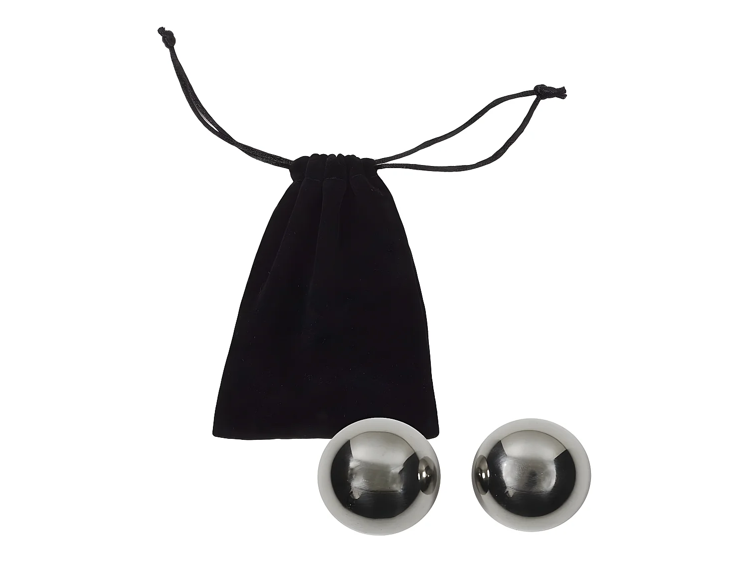 Lot de 2 Boules à Glaçon "Réutilisables" 2cm Noir