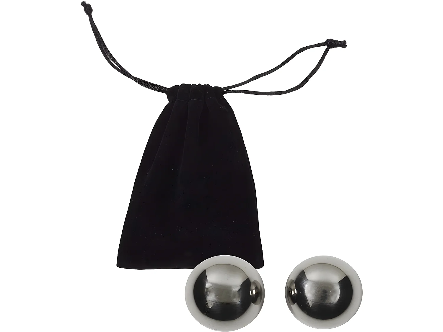 Lot de 2 Boules à Glaçon "Réutilisables" 2cm Noir