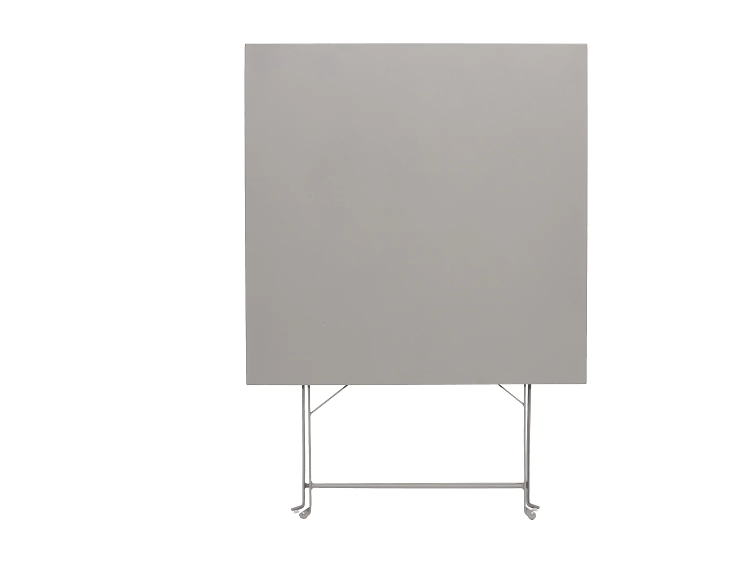 Table De Repas Pliante Palerme Taupe 70x70x71cm Gris