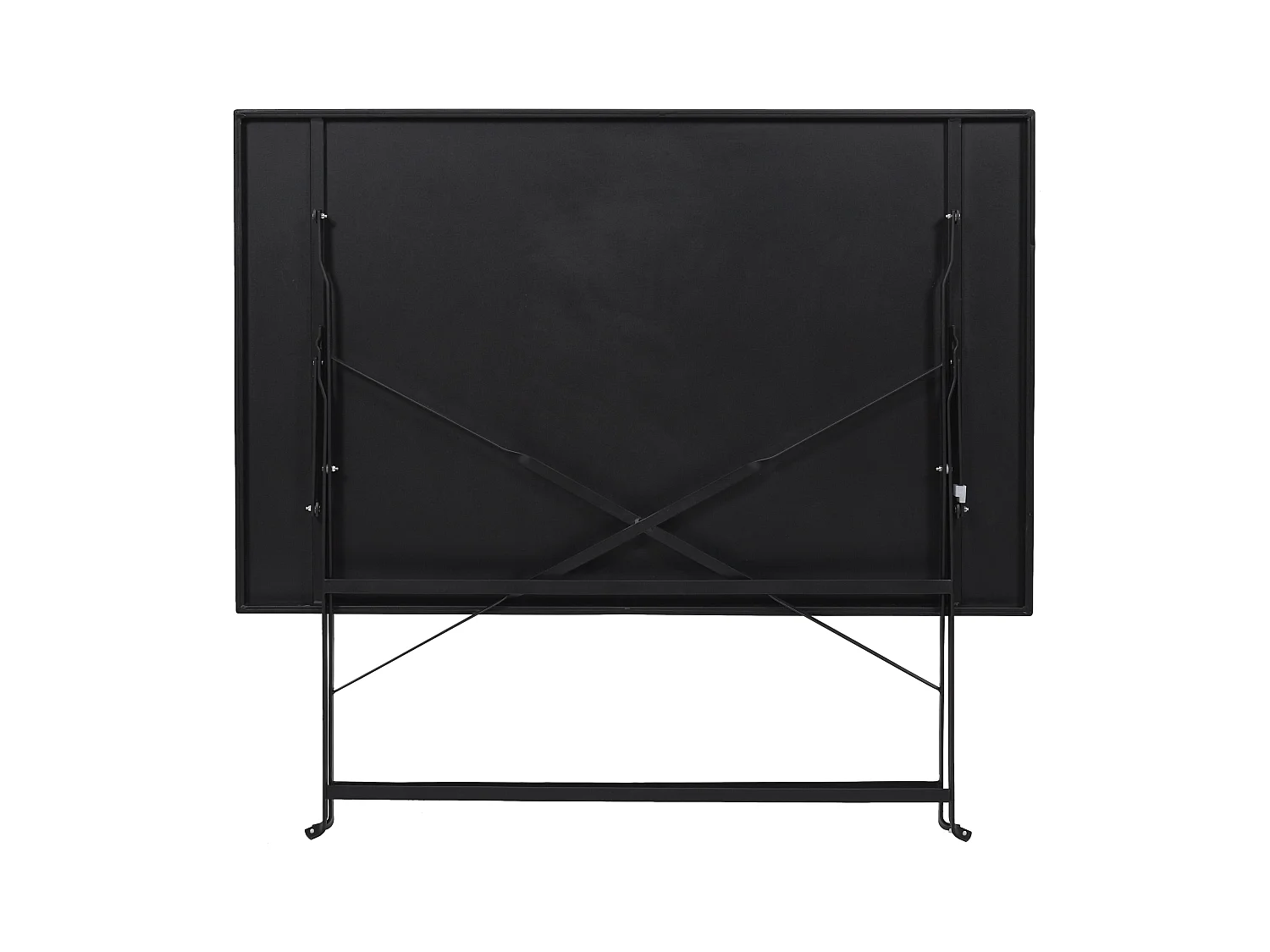 Table De Repas Pliante Palerme Noir 110x70x71cm Noir