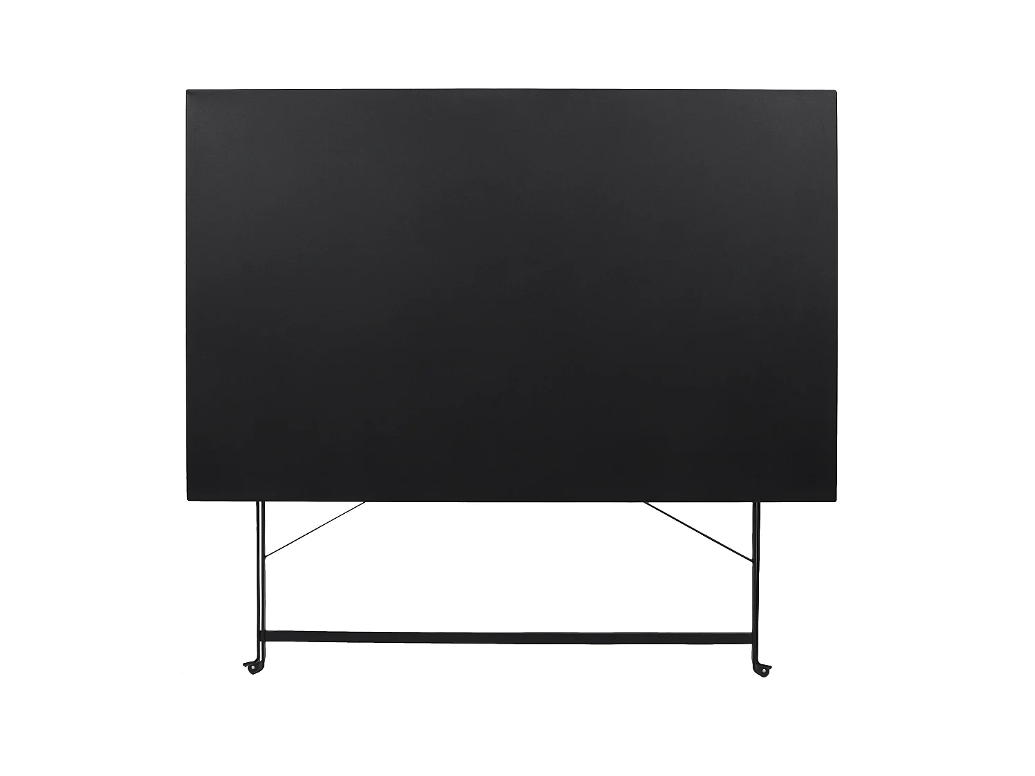 Table De Repas Pliante Palerme Noir 110x70x71cm Noir