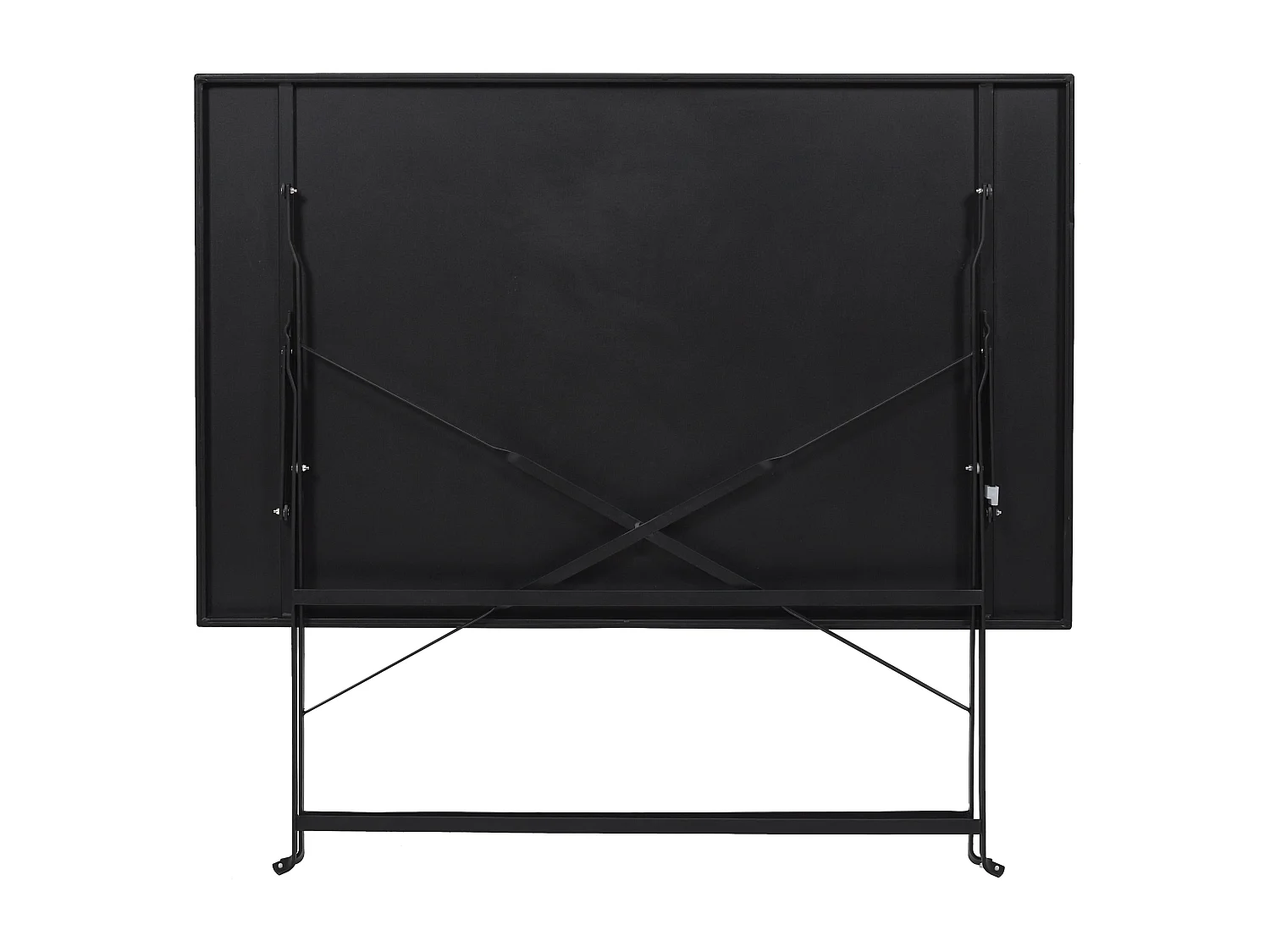 Table De Repas Pliante Palerme Noir 110x70x71cm Noir