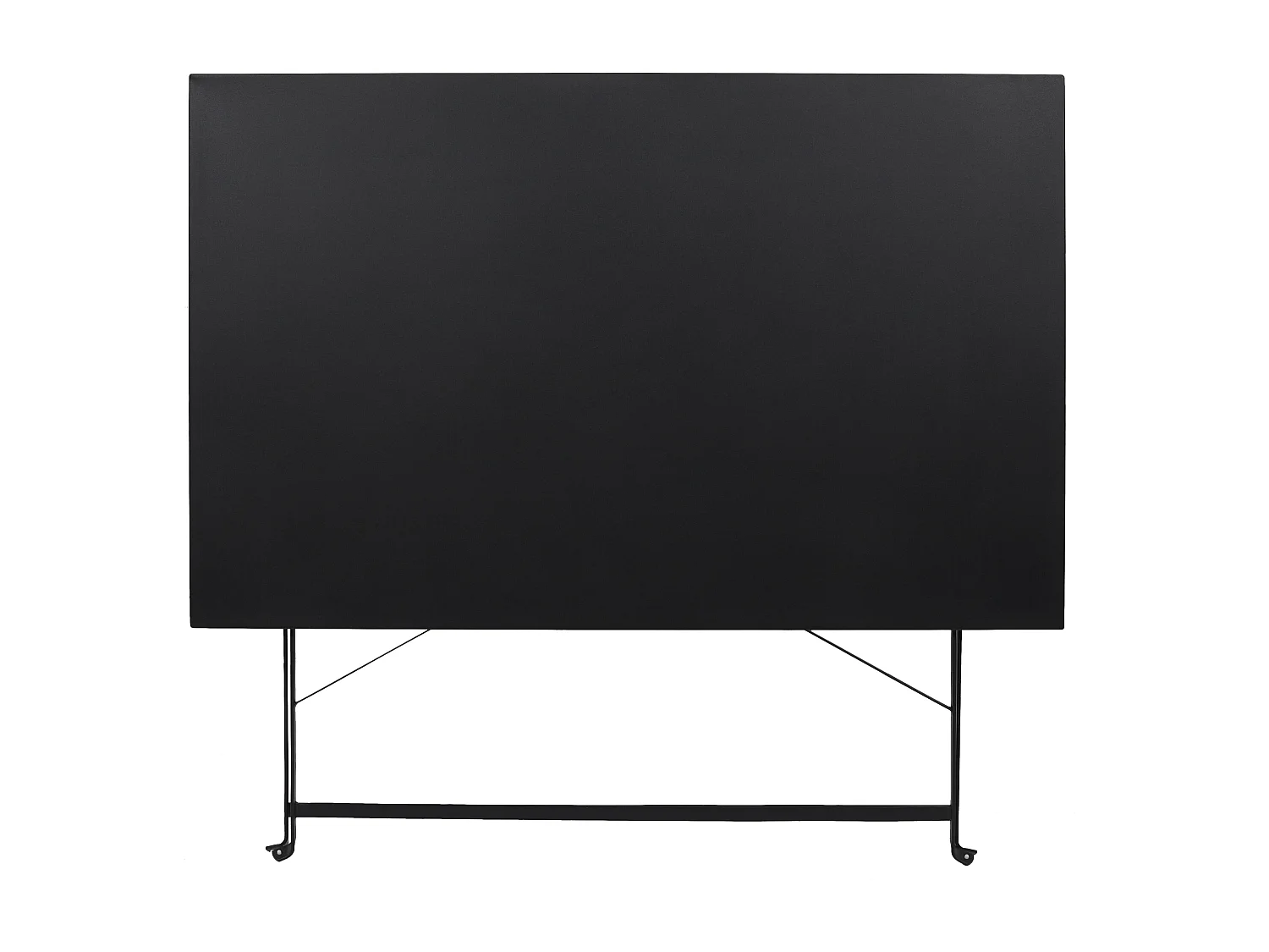 Table De Repas Pliante Palerme Noir 110x70x71cm Noir