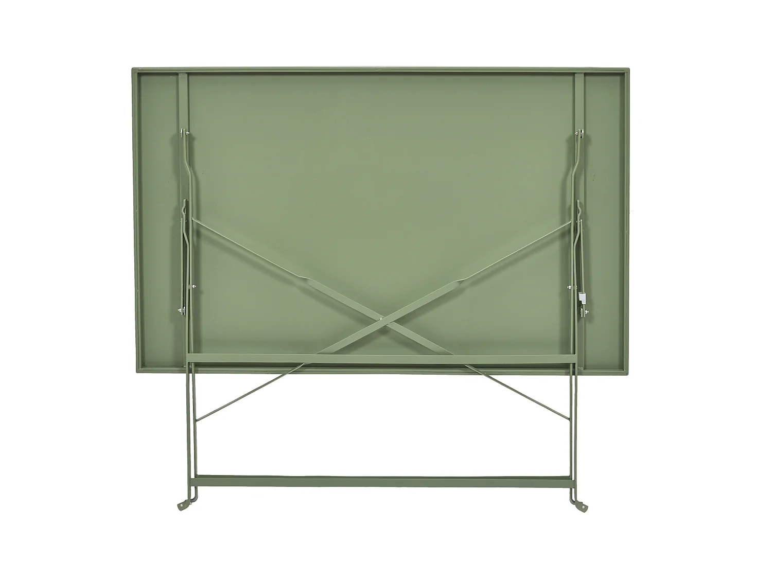 Table Repas Pliante Palerme Kaki 110x70x71cm Vert