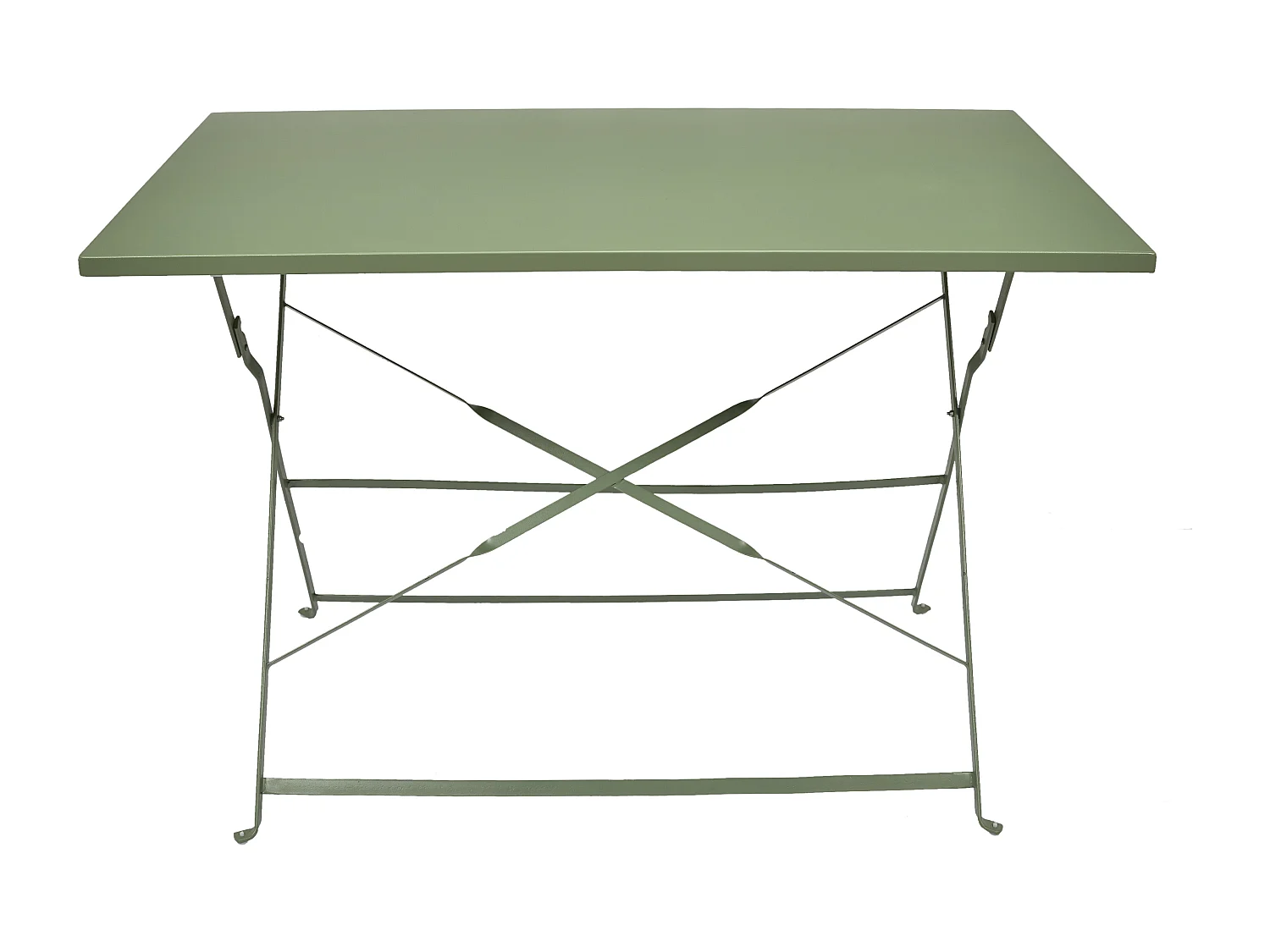Table Repas Pliante Palerme Kaki 110x70x71cm Vert