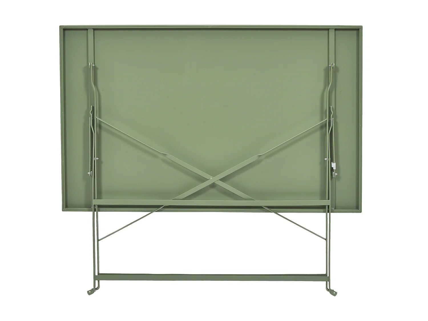 Table Repas Pliante Palerme Kaki 110x70x71cm Vert