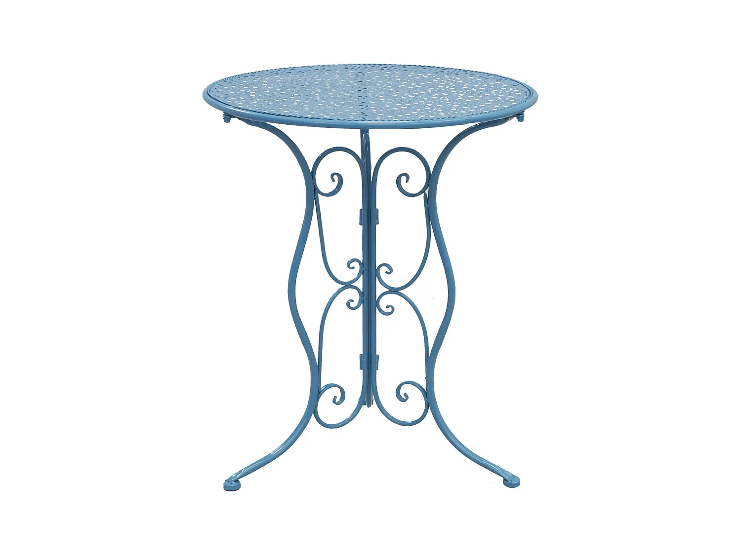 Klappbarer Tisch aus Metall