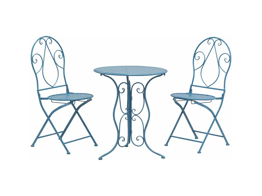 Klappbarer Tisch aus Metall