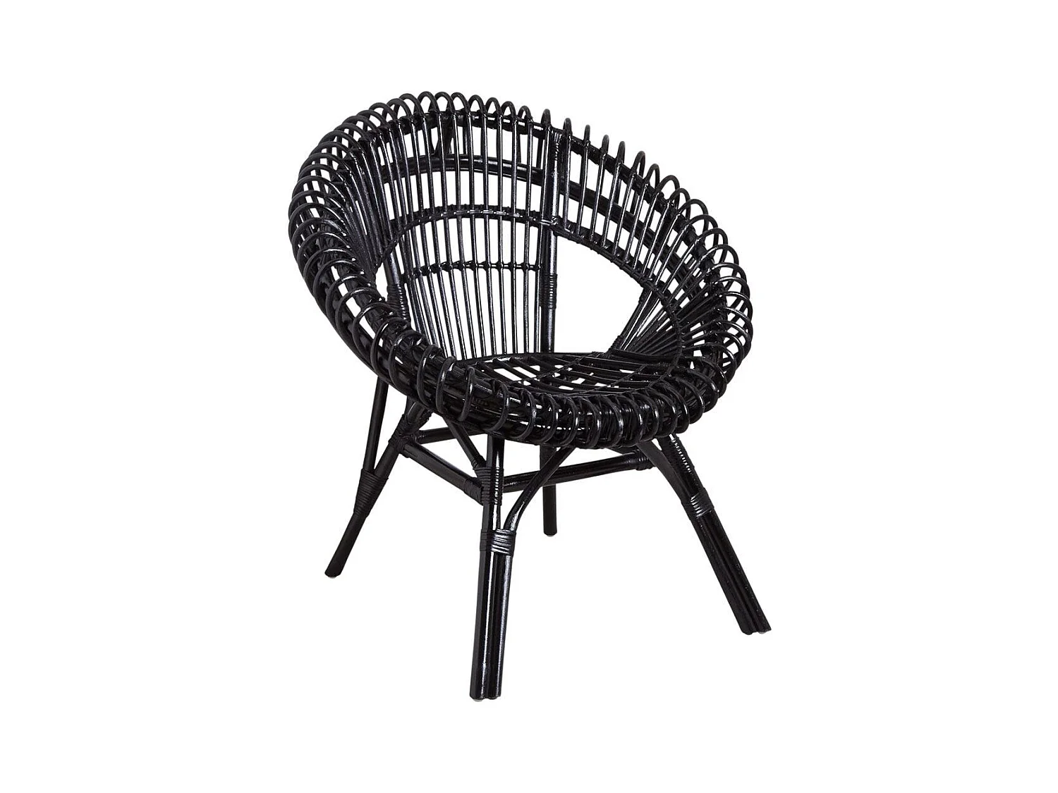 Fauteuil soleil en rotin