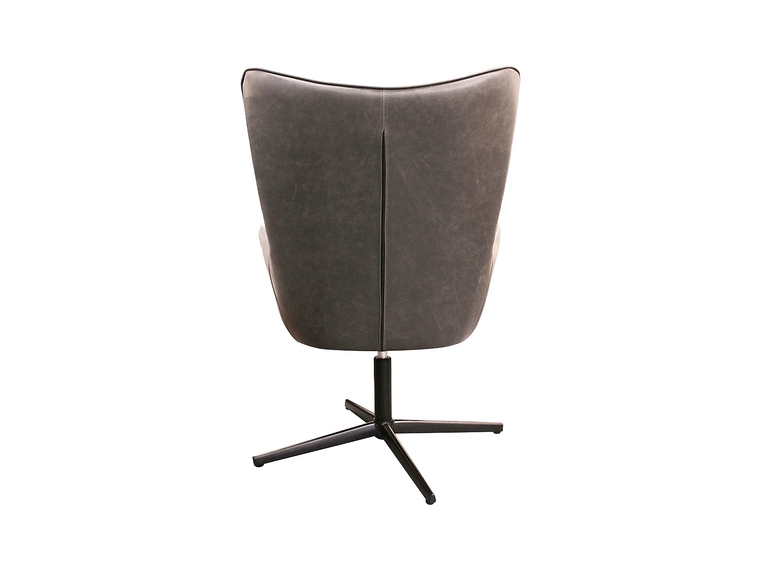 Fauteuil Helsinki Pu Gris Gris