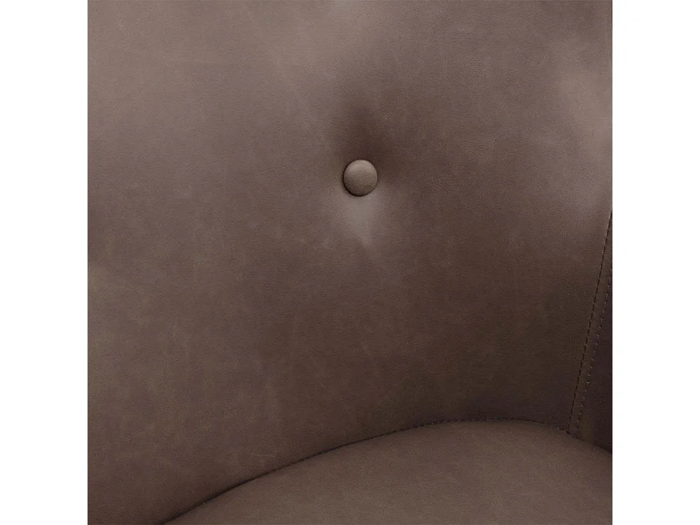 Fauteuil Helsinki Pu Gris Gris