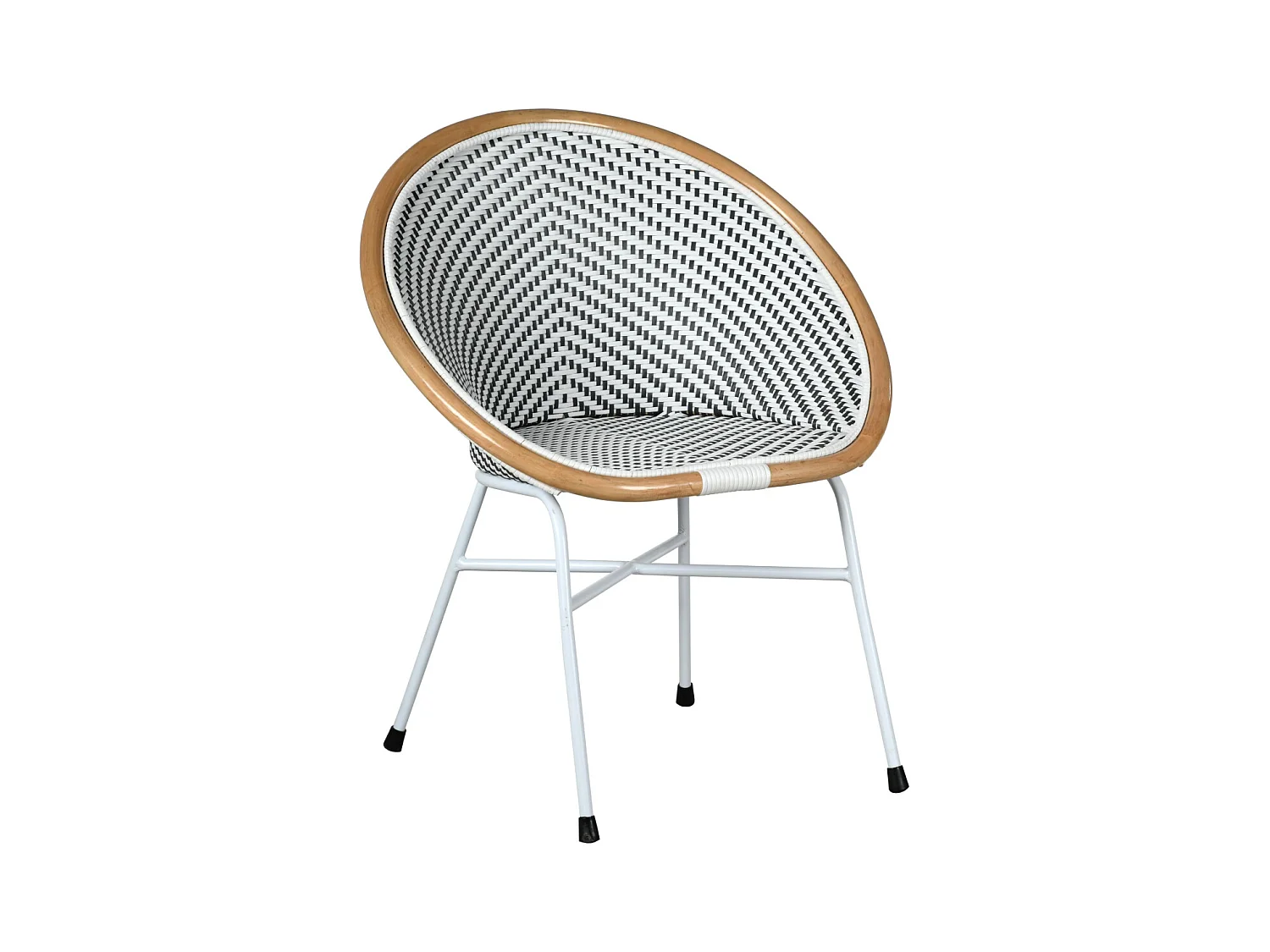 Fauteuil en rotin synthétique Ode