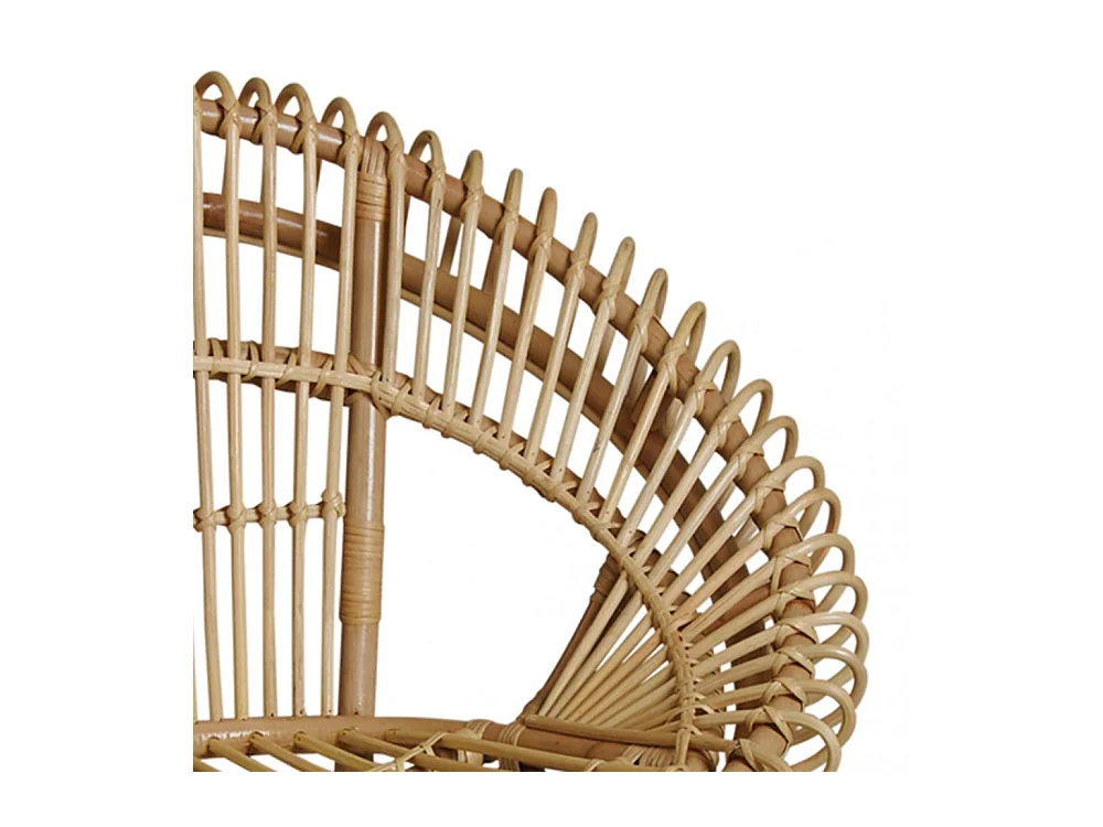 Fauteuil soleil en rotin