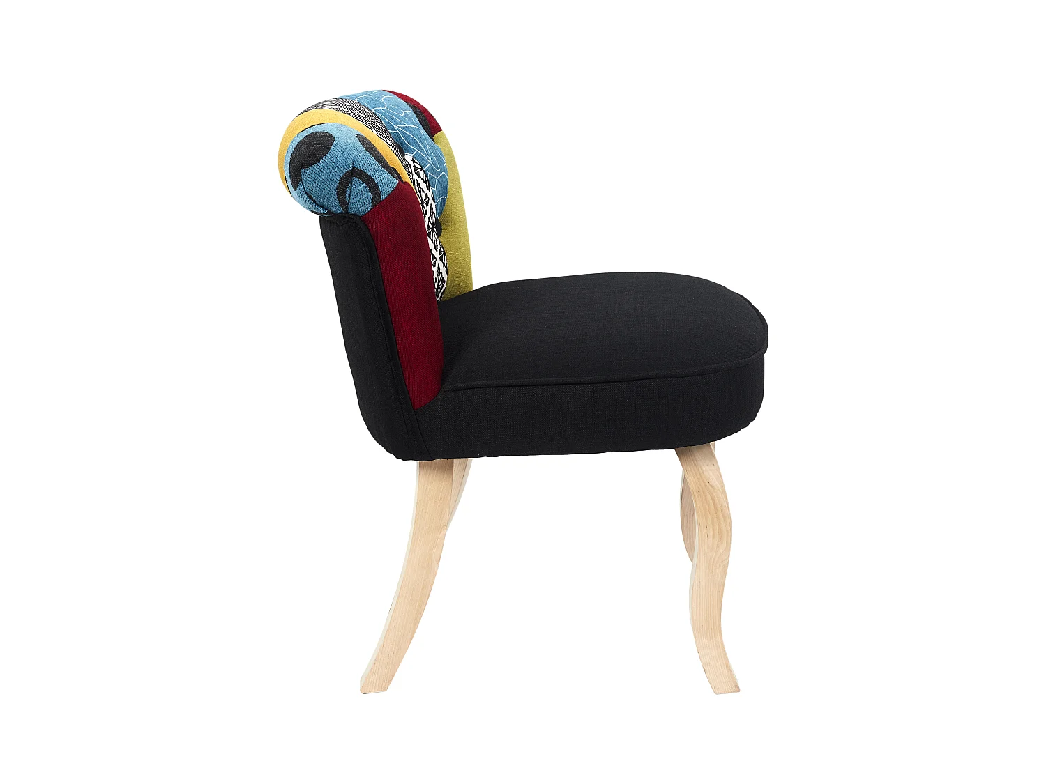 Fauteuil Eleonor Patchwork Multicolore