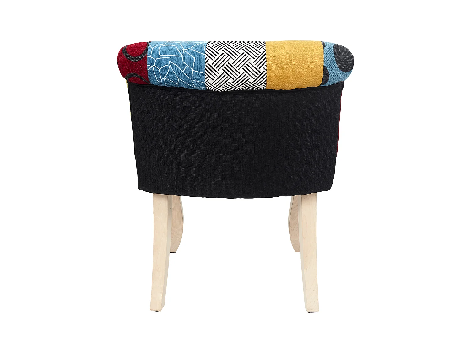 Fauteuil Eleonor Patchwork Multicolore