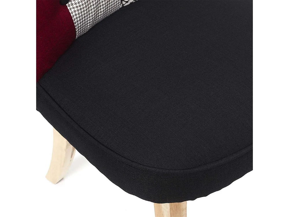 Fauteuil Eleonor Patchwork Multicolore