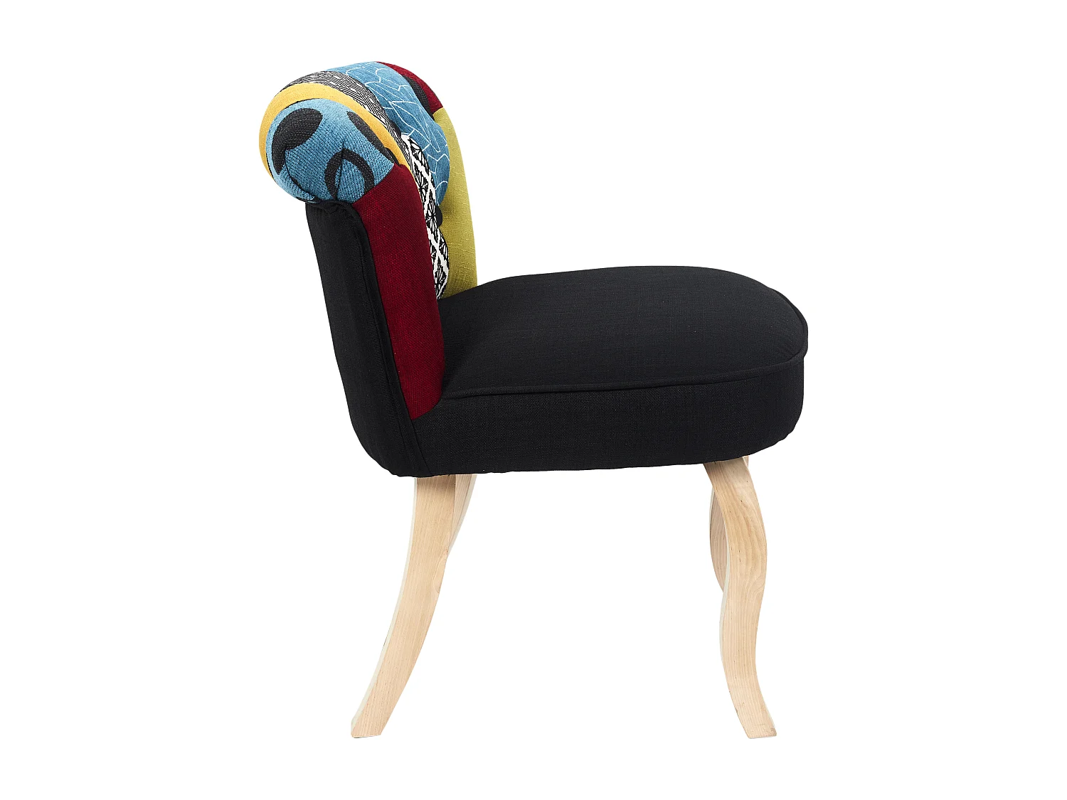 Fauteuil Eleonor Patchwork Multicolore