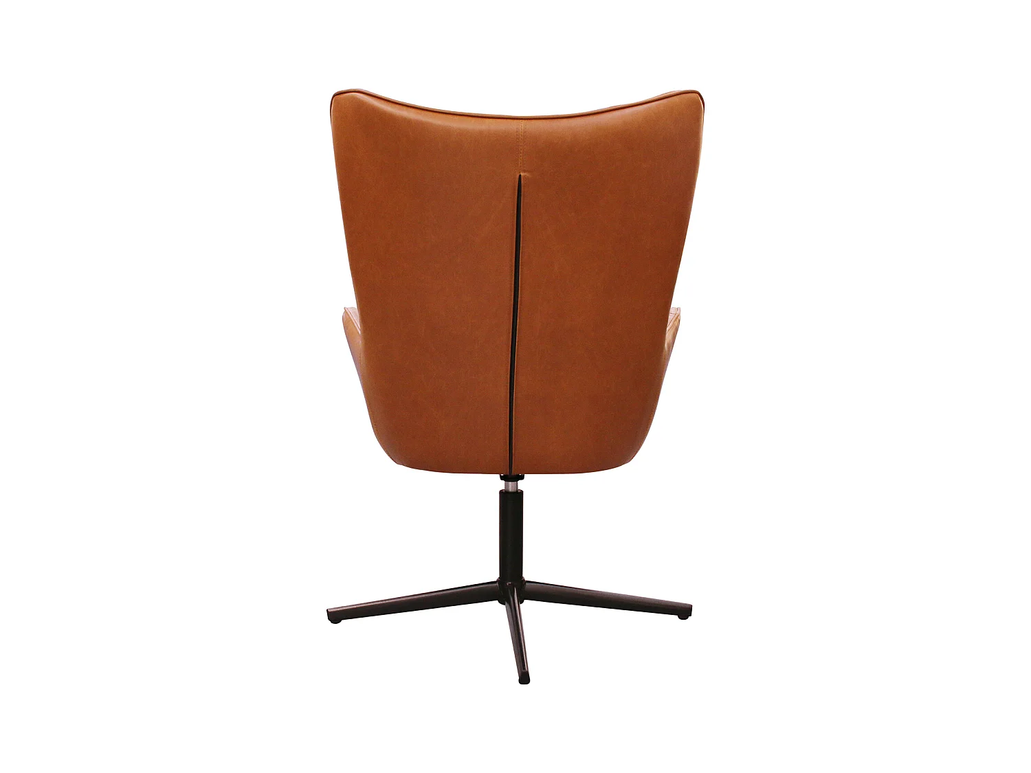 Fauteuil Helsinki Pu Marron Marron