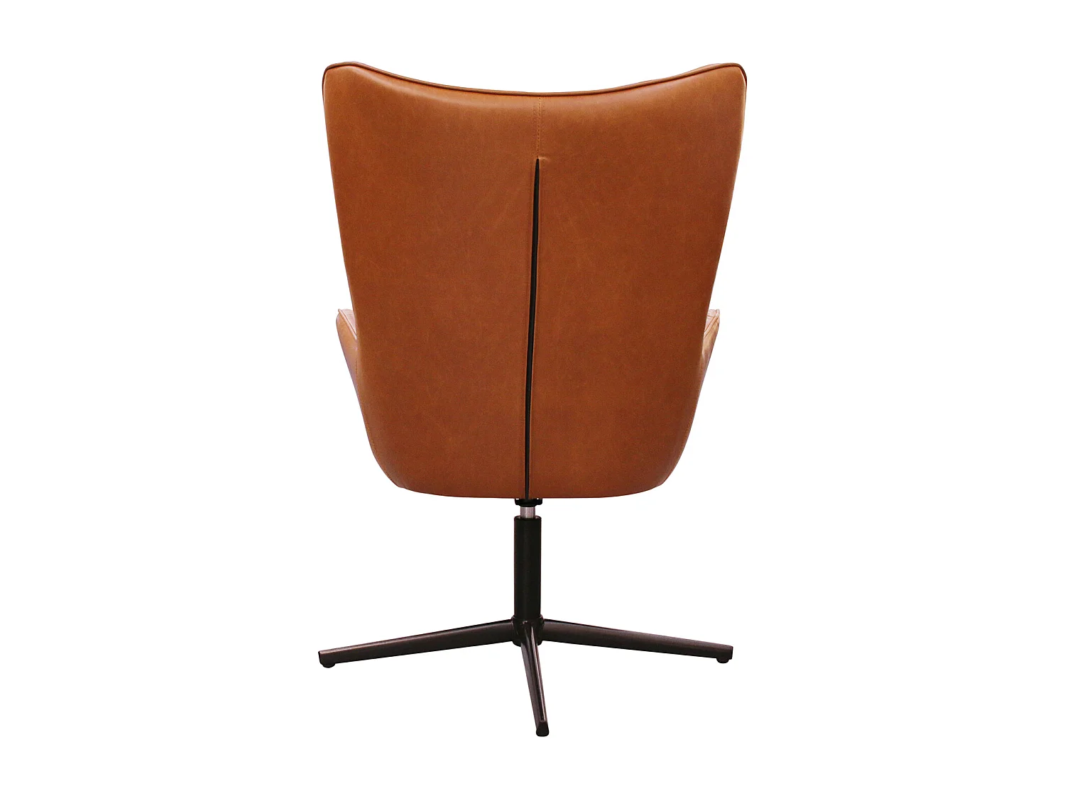 Fauteuil Helsinki Pu Marron Marron