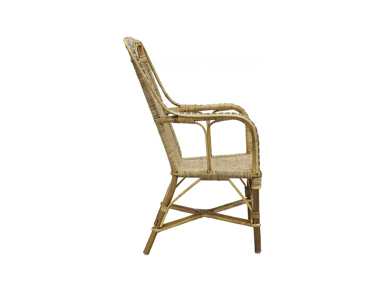 Fauteuil rotin naturel Empereur