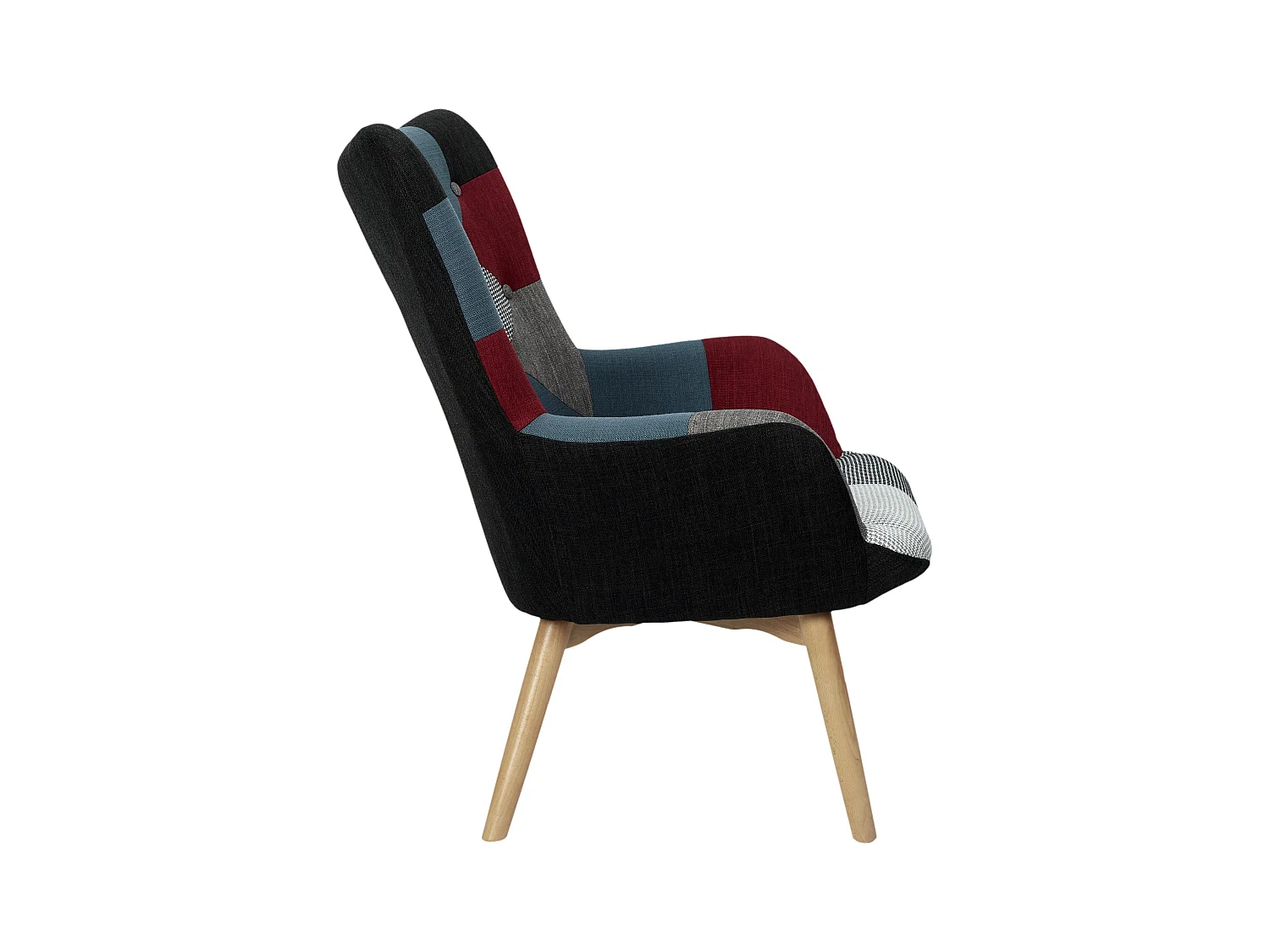 Fauteuil Milano Patchwork Multicolore