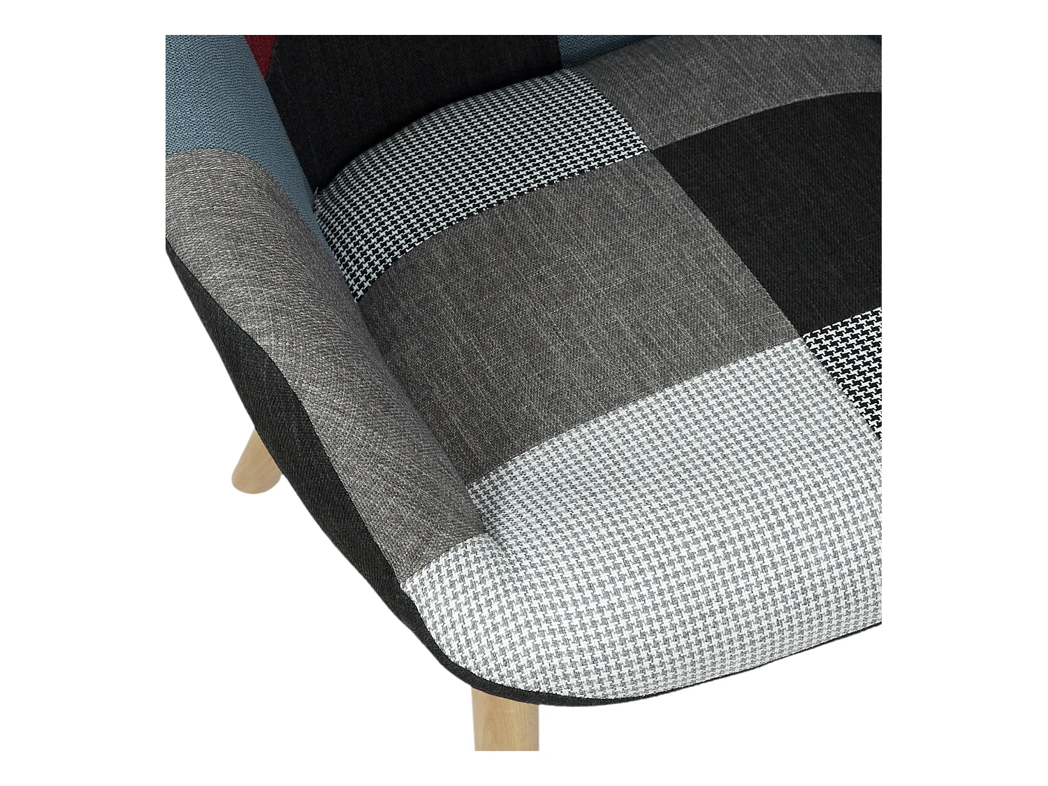 Fauteuil Milano Patchwork Multicolore