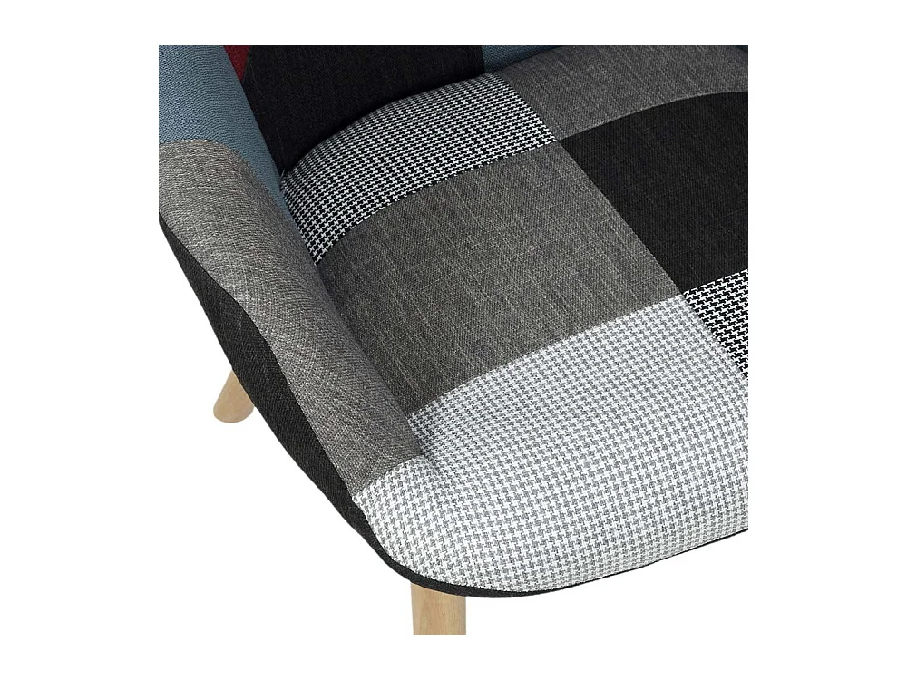 Fauteuil Milano Patchwork Multicolore