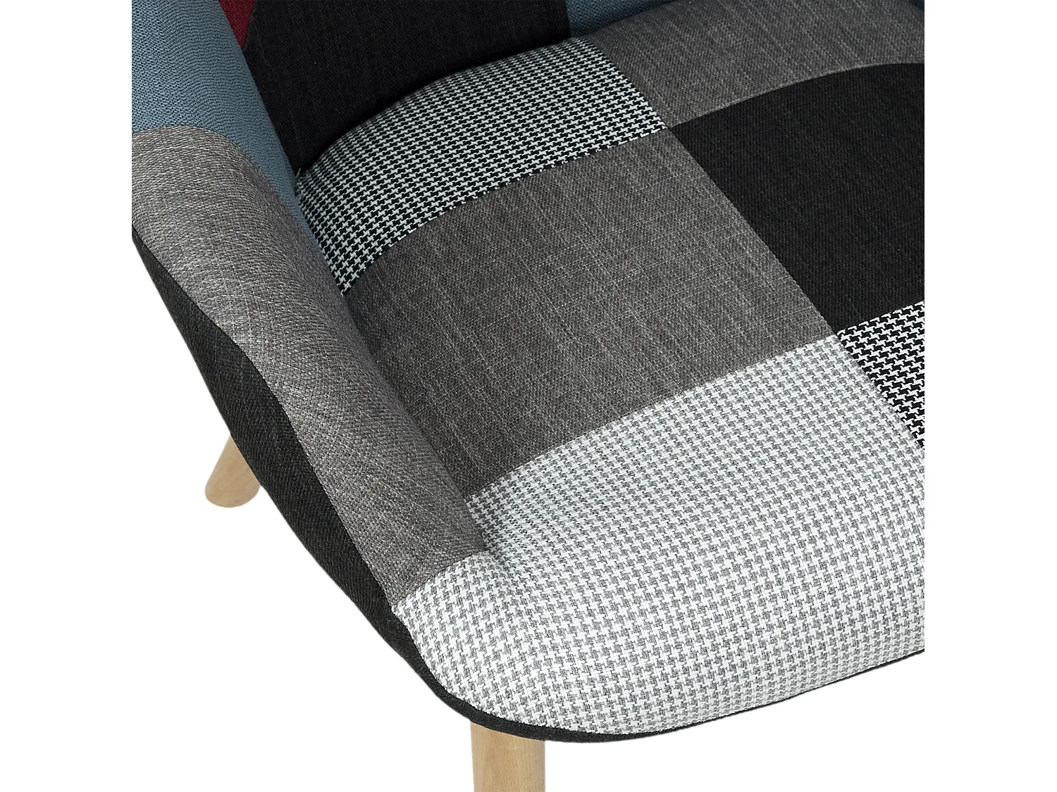 Fauteuil Milano Patchwork Multicolore