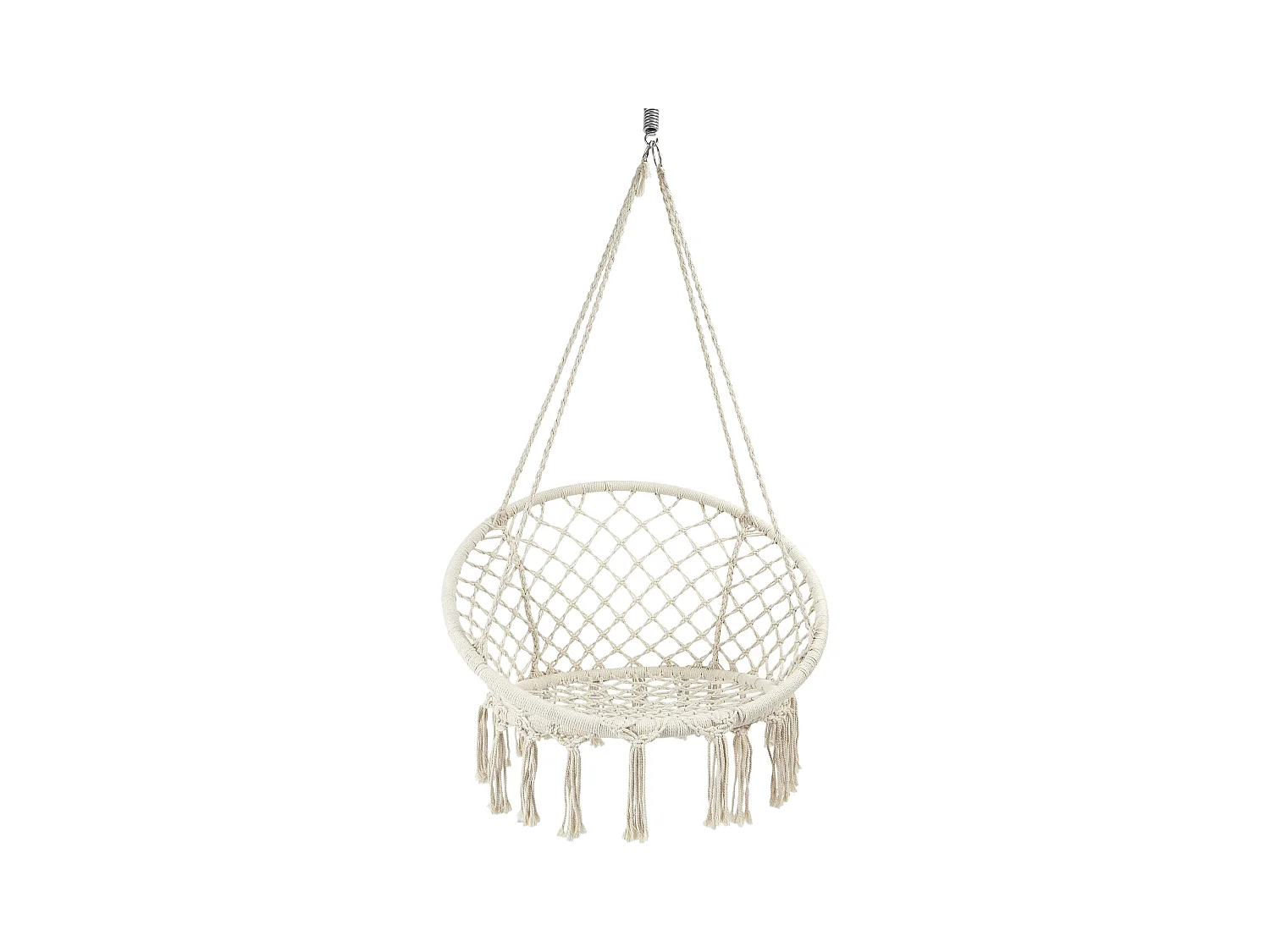 Balancelle Macrame Terre Inconnue 120x80cm Beige