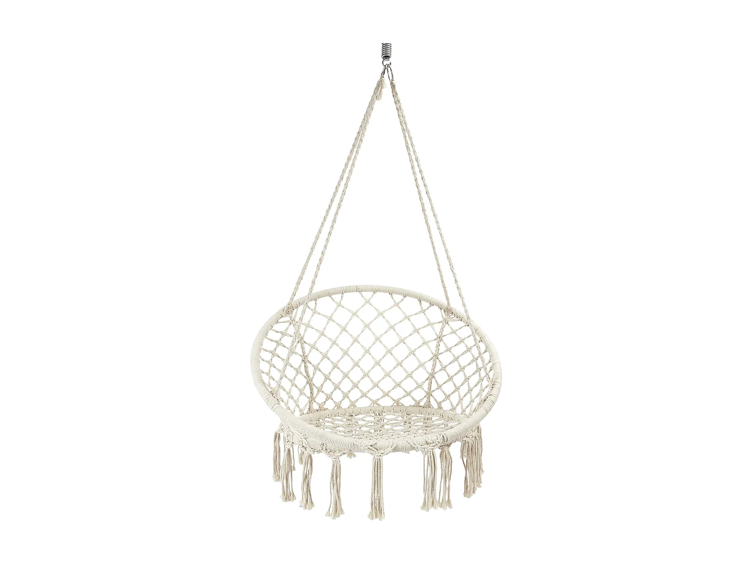 Balancelle Macrame Terre Inconnue 120x80cm Beige