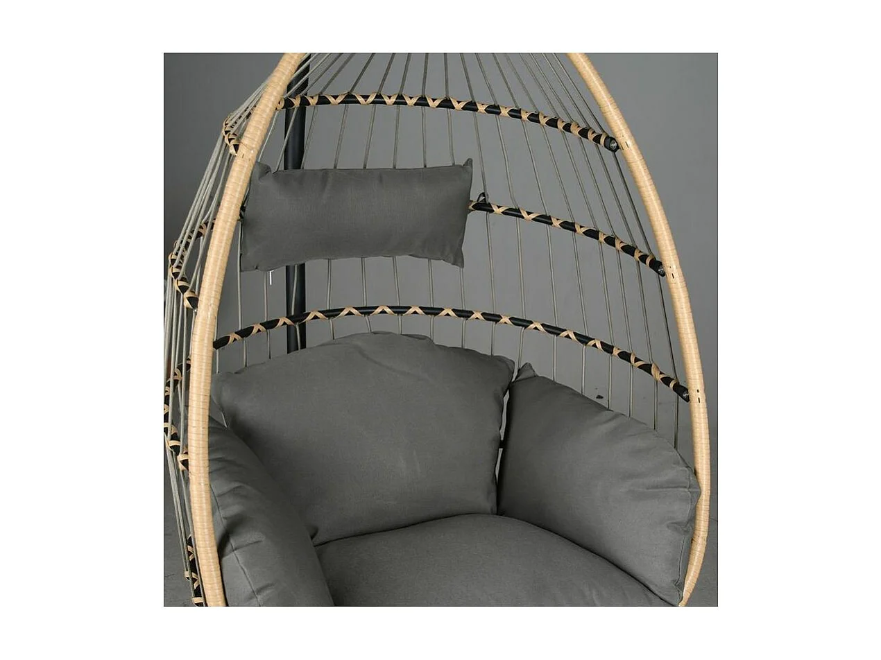 Balancelle design en polyrésine et acier