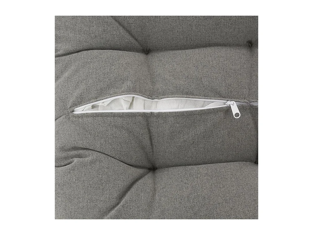 Balancelle ovale en polyrésine et acier