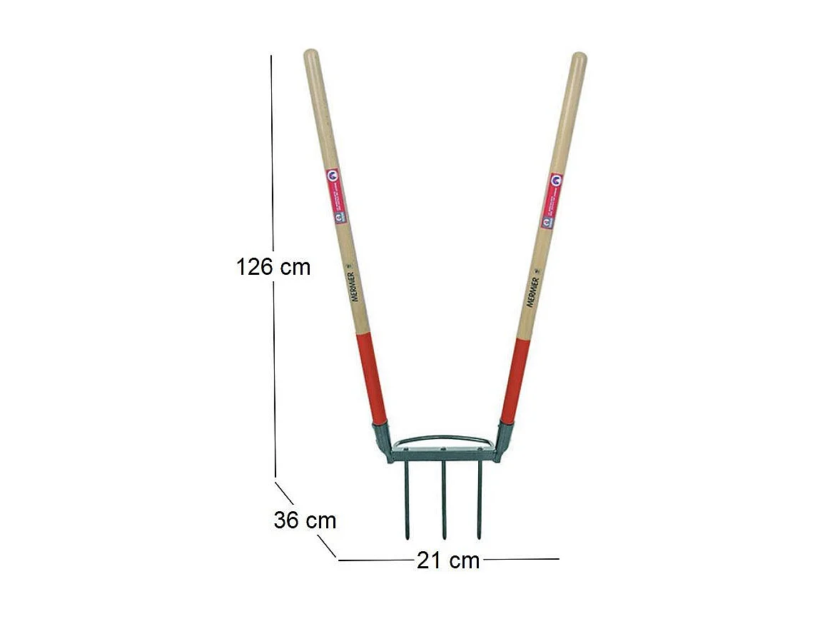 Grelinette Bioculteur fabrication française 3 dents