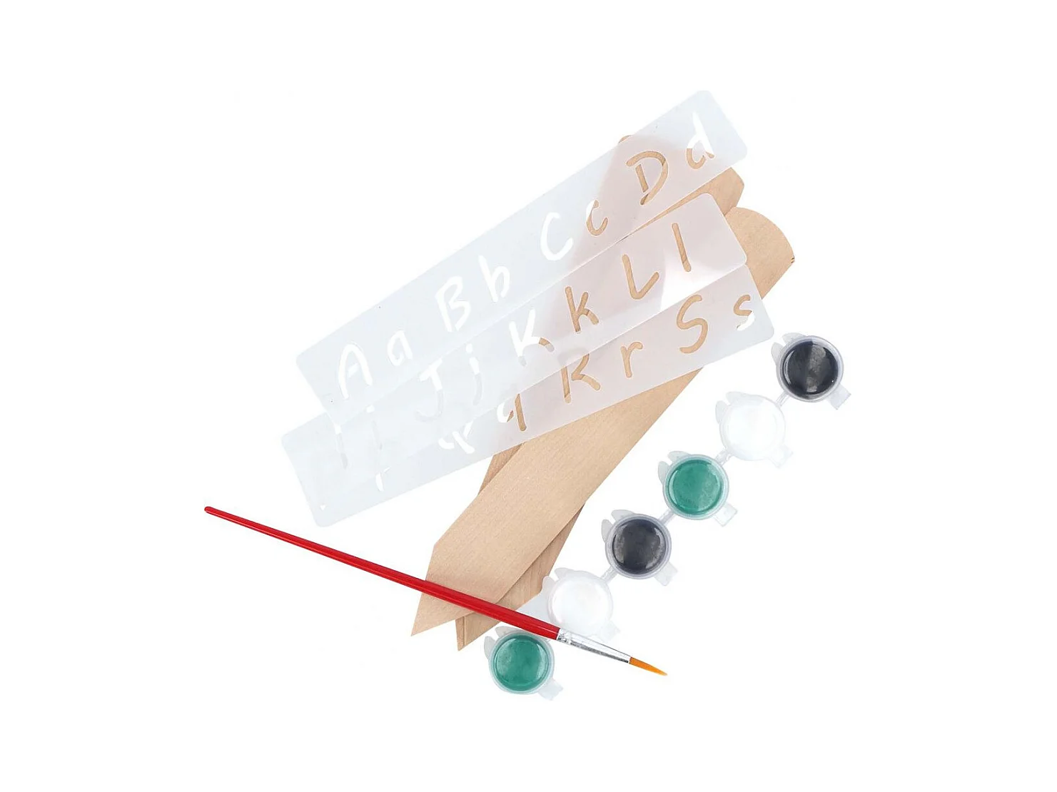 Set étiquettes potagères en bois DIY