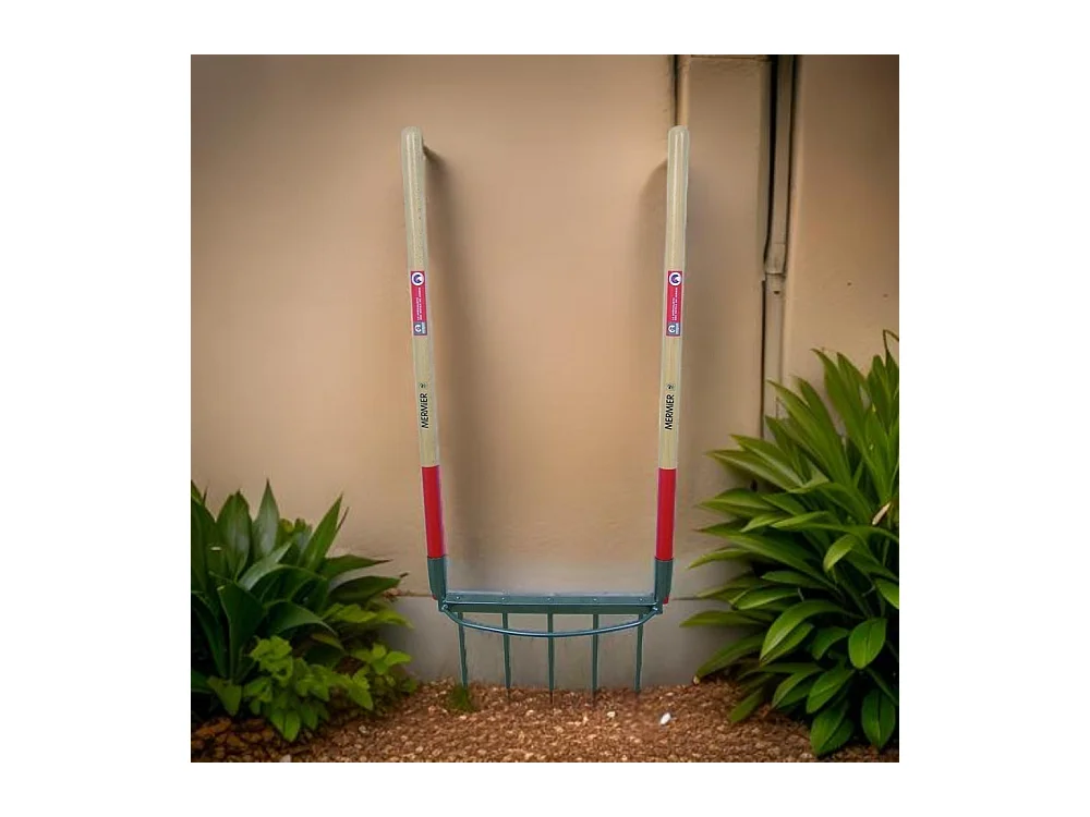 Grelinette / Grabegabel mit 5 Zacken (französische Herstellung)