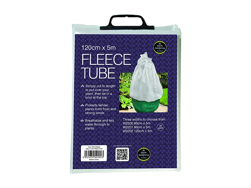 Housse de protection respirante pour plantes 5m à découper Diamètre 120 cm